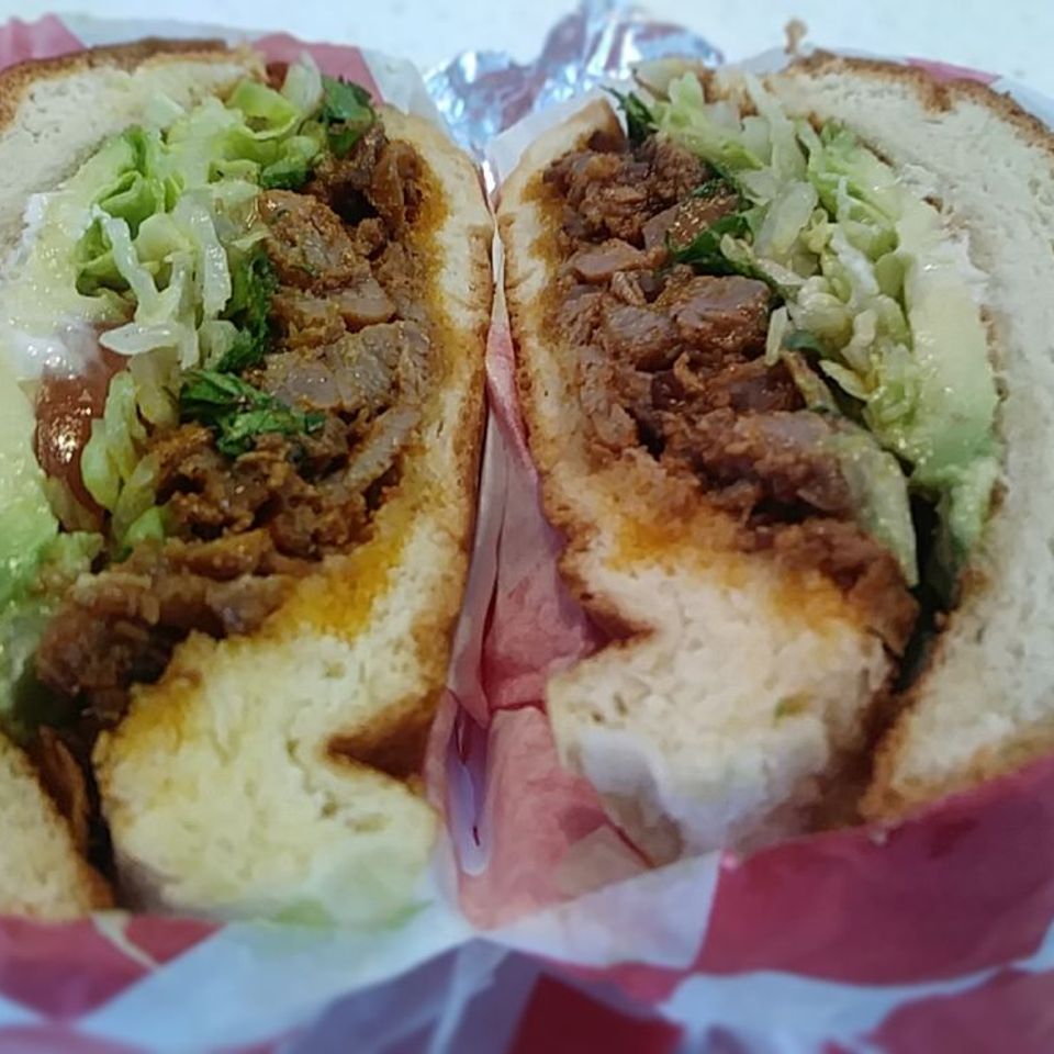 Taqueria franco torta de adobo