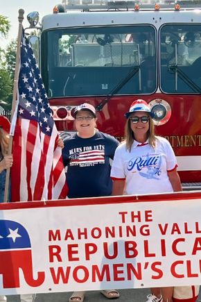 Mahoning Valley Republican Women's Club July 4th, 2025 Canfield Parade