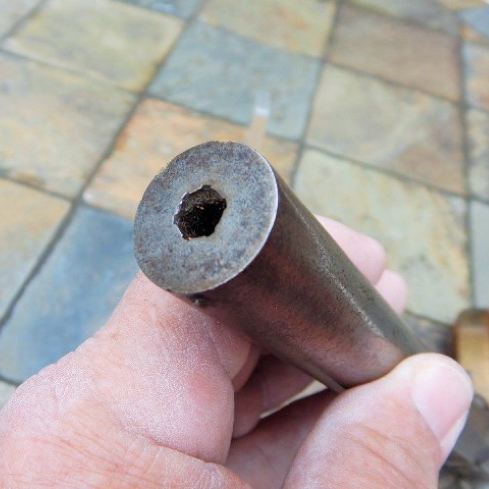 Large  percussion underhammer pistol  new england files1220170913 31735 1al0fs9