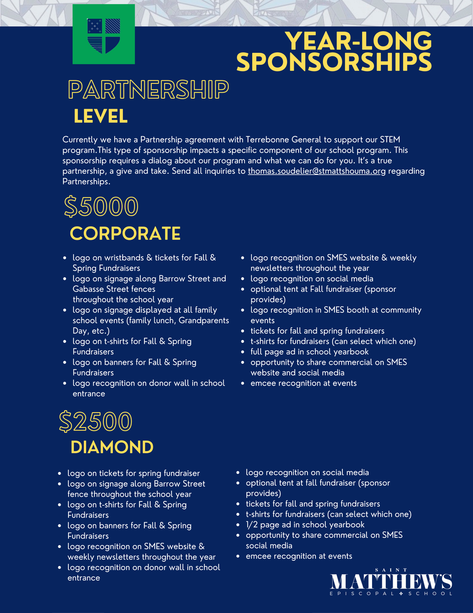 Partneryear long sponsorships 26 27
