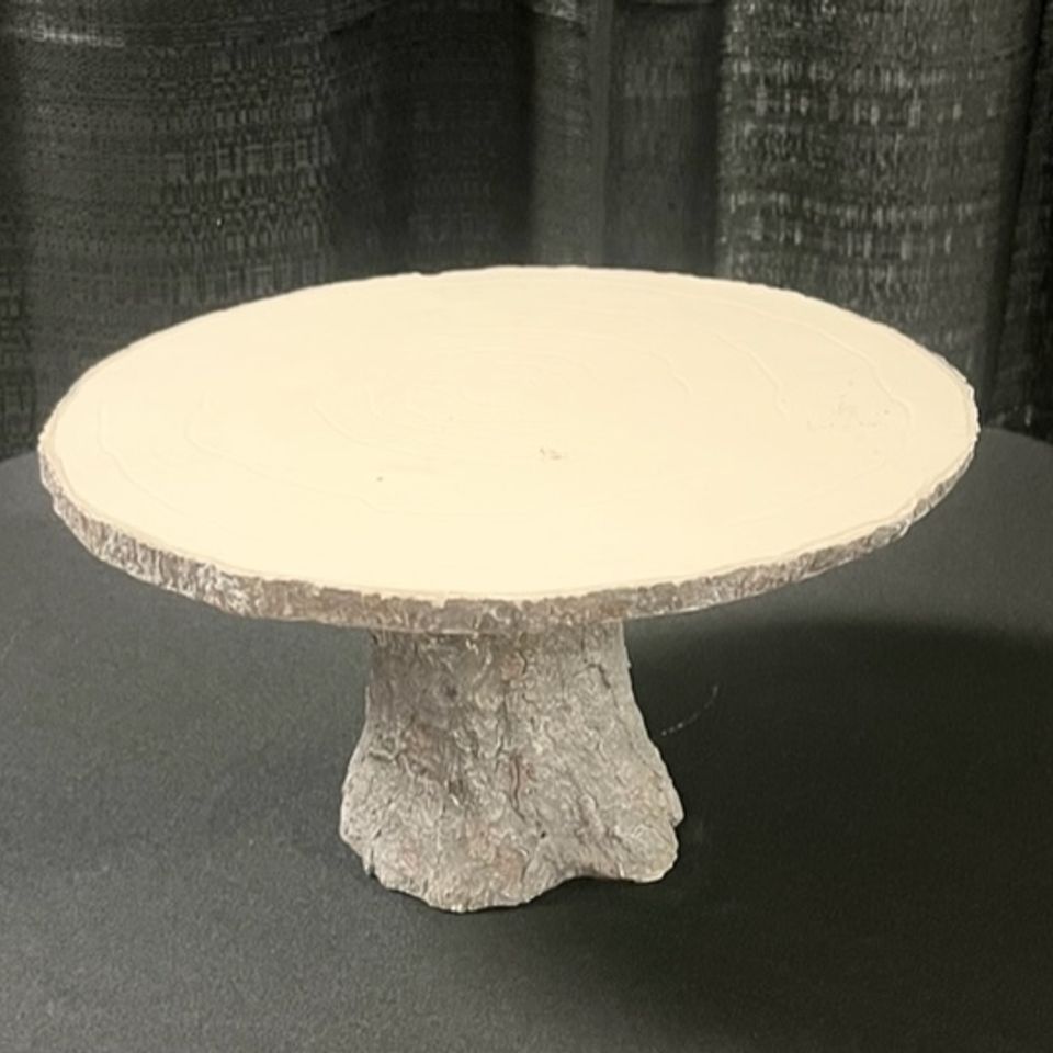 Cake plate bark
