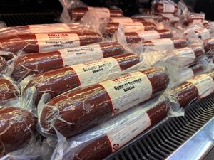 Summer sausage display