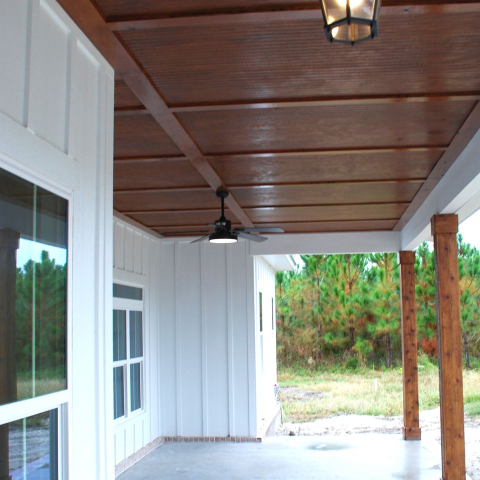 Bell porch ceilings