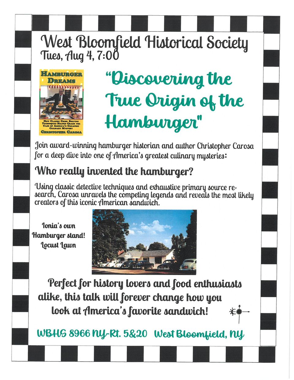 Hamburger historical society