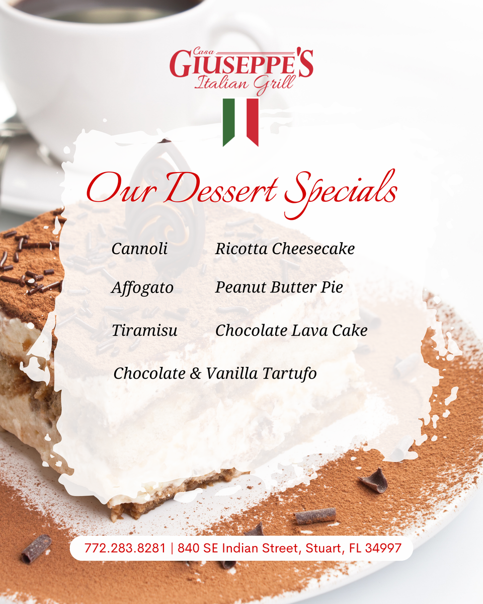 Cg dessert specials 9.12