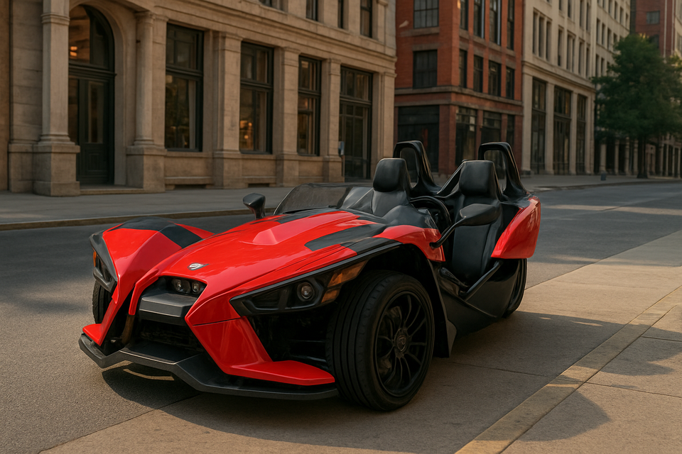 Web design for Slingshot rentals by Cannone Marketing