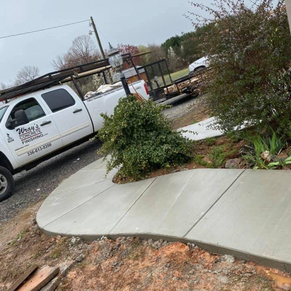 Concrete sideways stokesdale north carolina