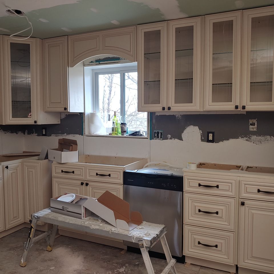 Cupboard and wall remodeling in Boise Idaho | Keeley Builders