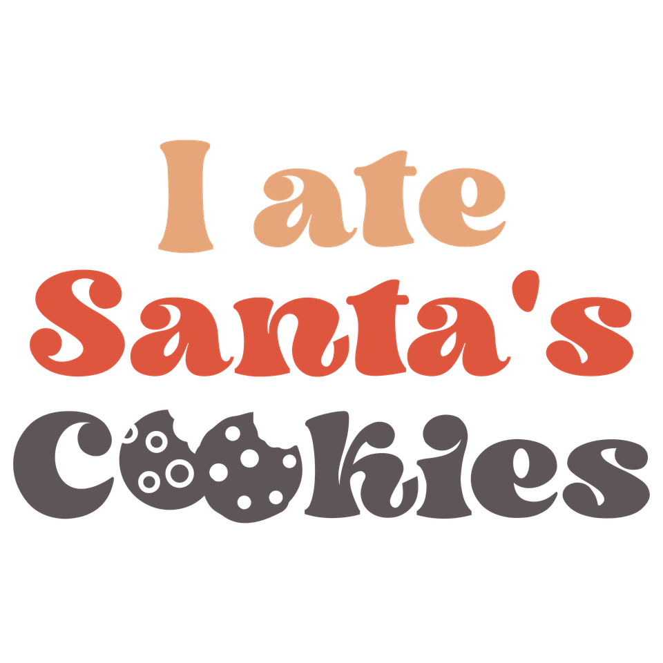 Seasons   christmas i ate santa’s cookies