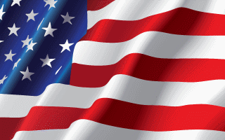Usa american flag waving animated gif 34