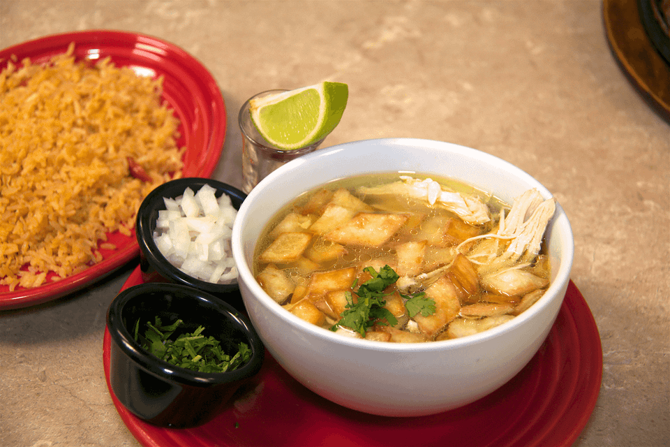 Caldo de pollo