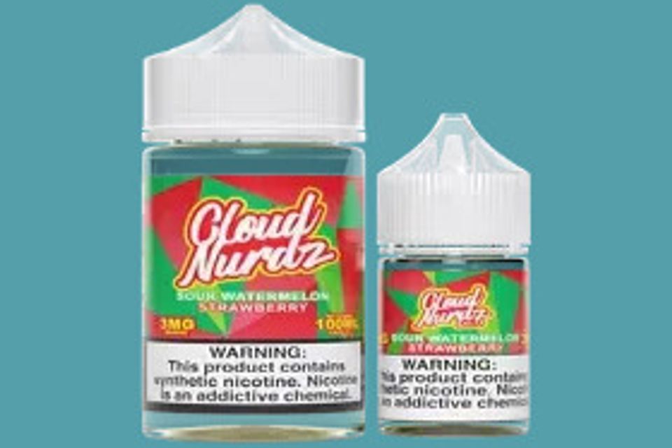 Cloud Nurdz Sour Watermelon Strawberry