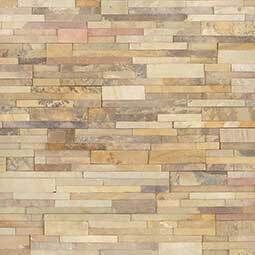 Sedona fossil rockmount stacked stone panels