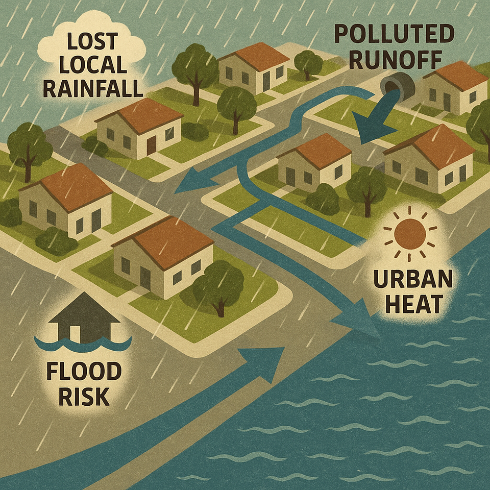 Lost rainfall