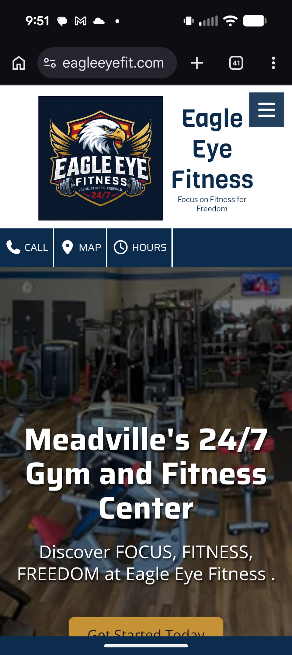 Eagleeyefit screenshot