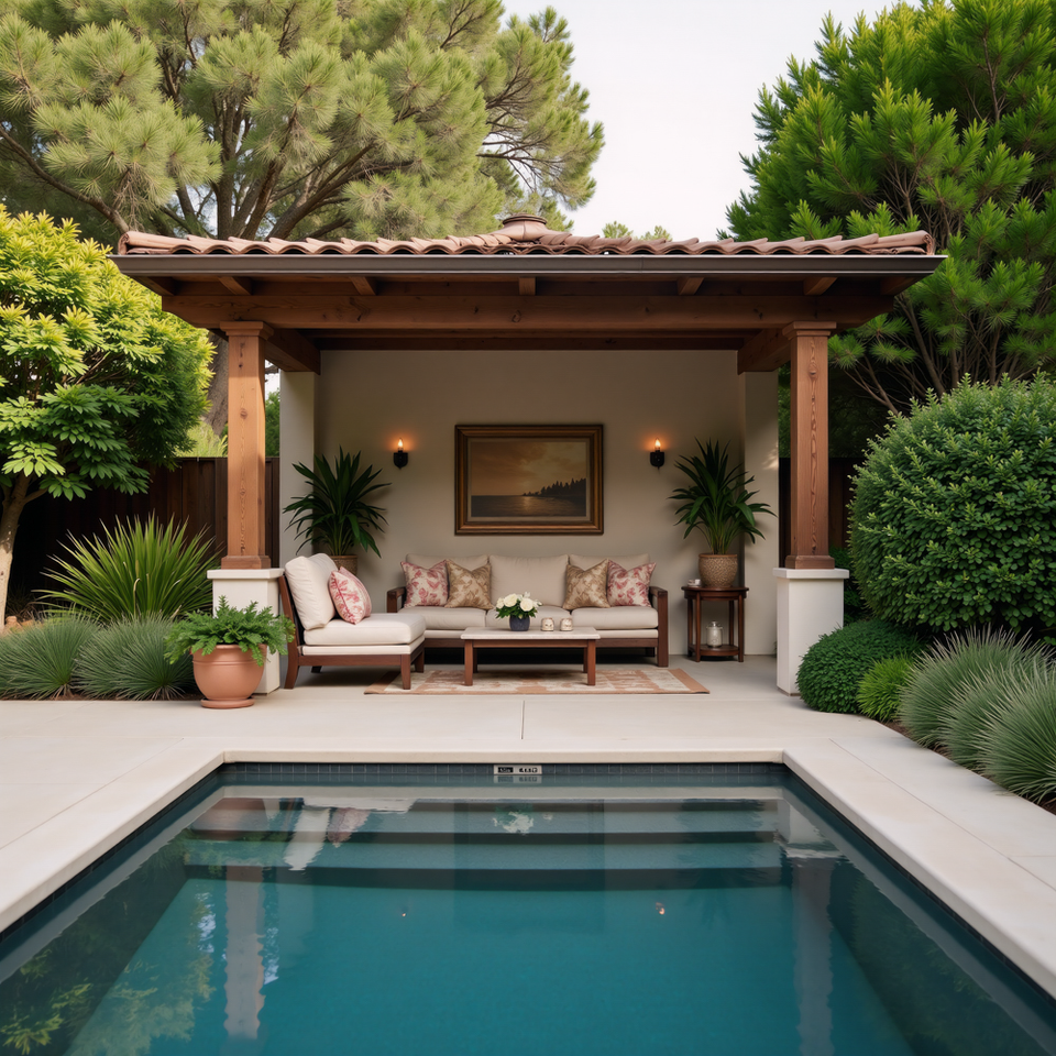 Luxe outdoor living cincinnati pools pergolas 06