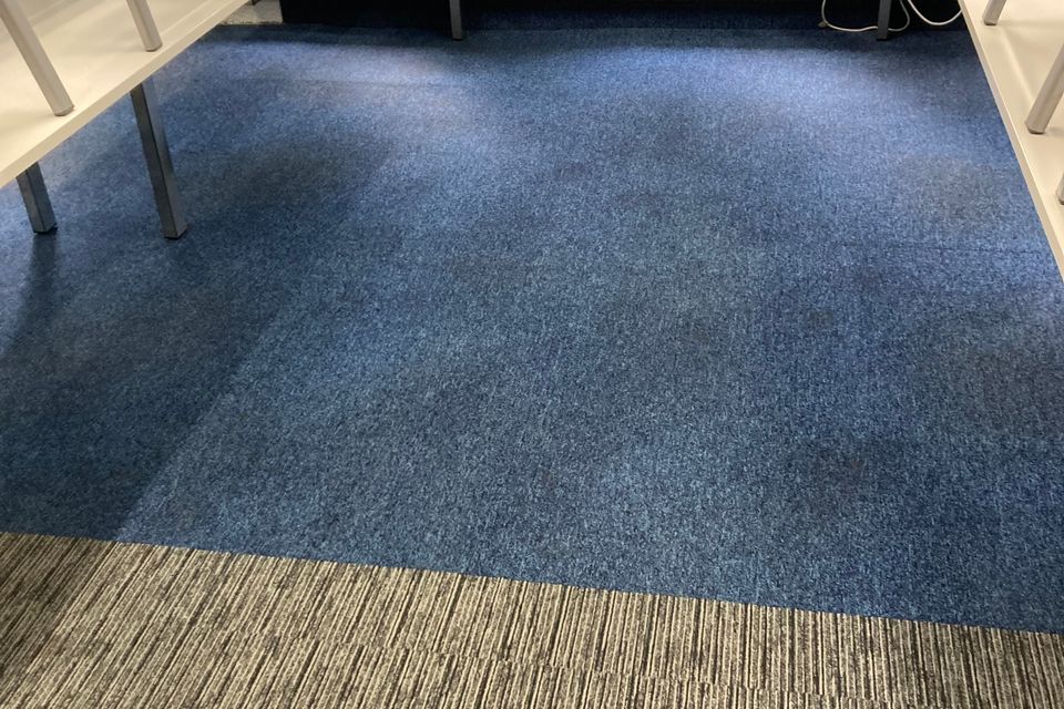 Carpet clean after