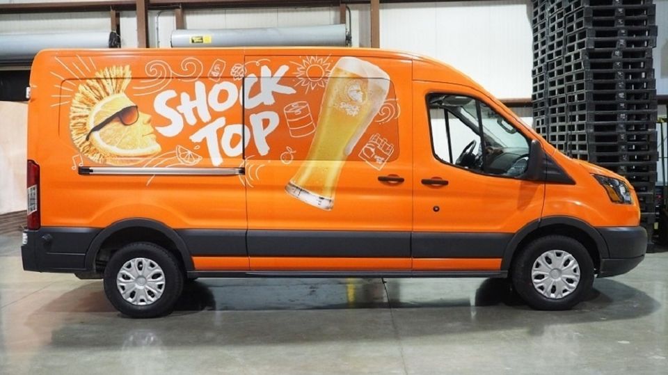 Garphics john vinyl graphic wrap shock top