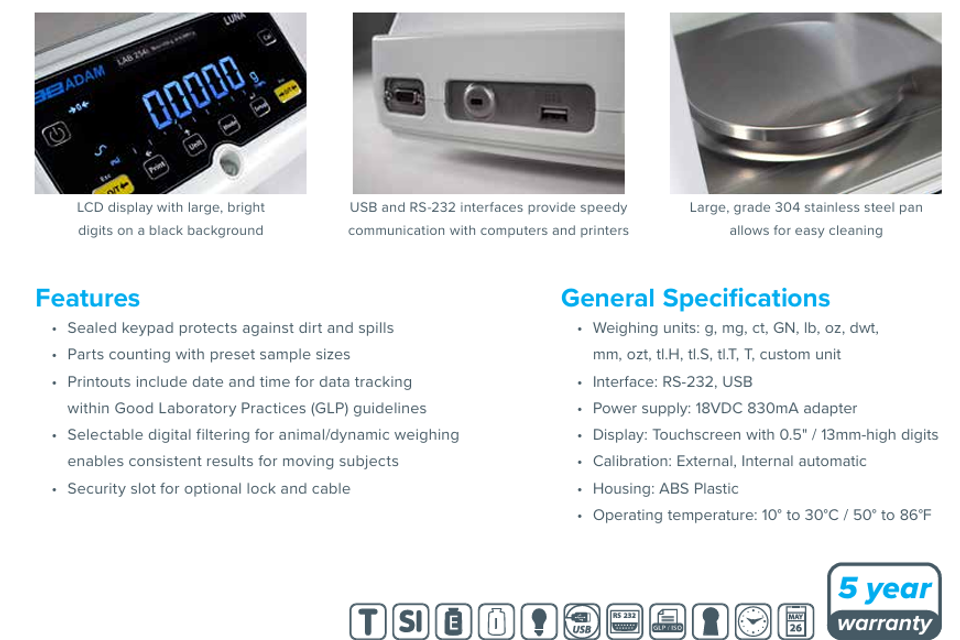 Precision balance 6