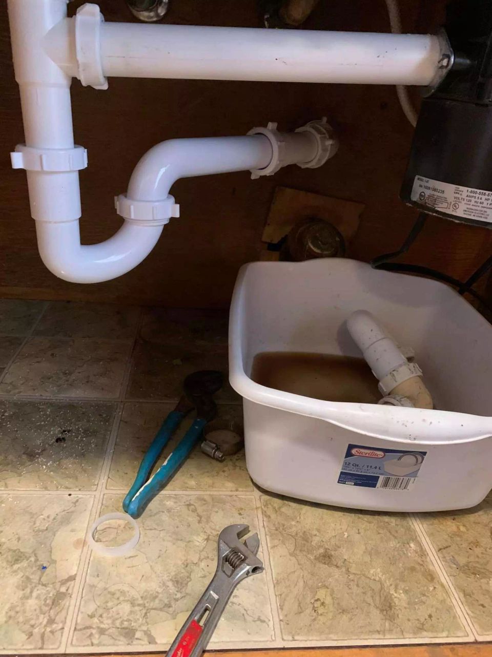 Big rock garbage disposal repair