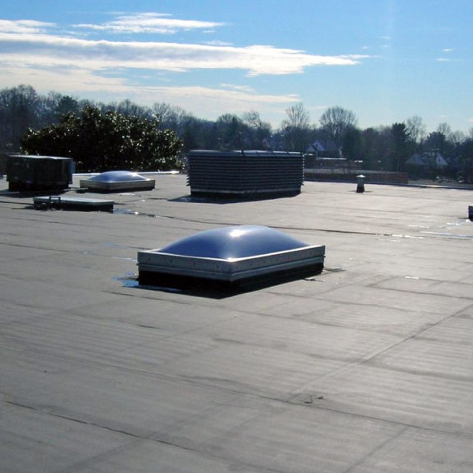 Rubber roof