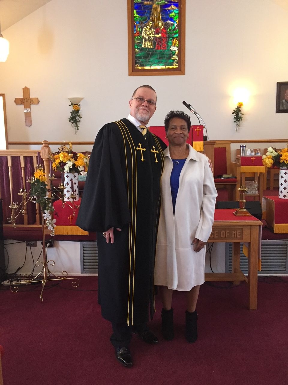 Pastor and wife