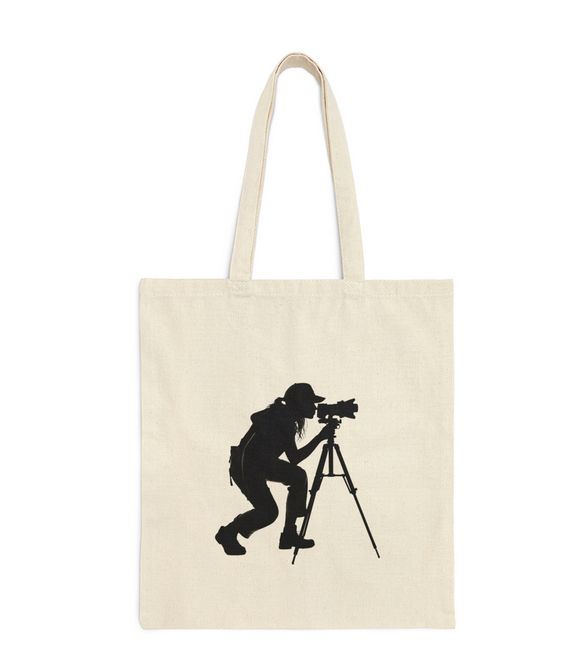 Woman photo tote