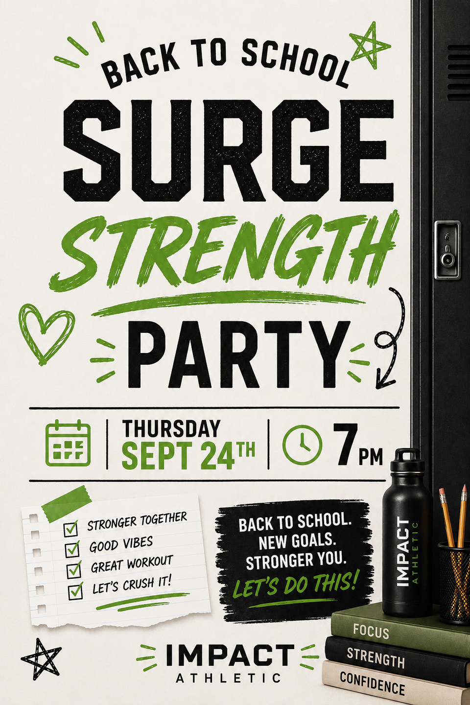 Surge back to school