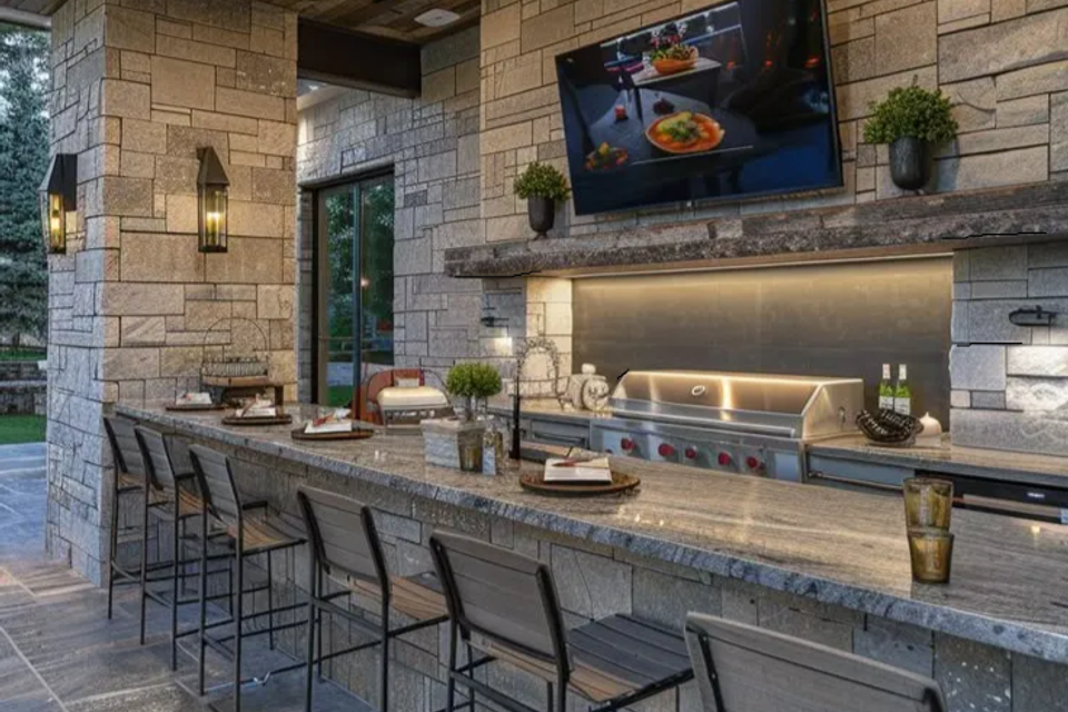 Glencoe Outdoor Kitchen Design