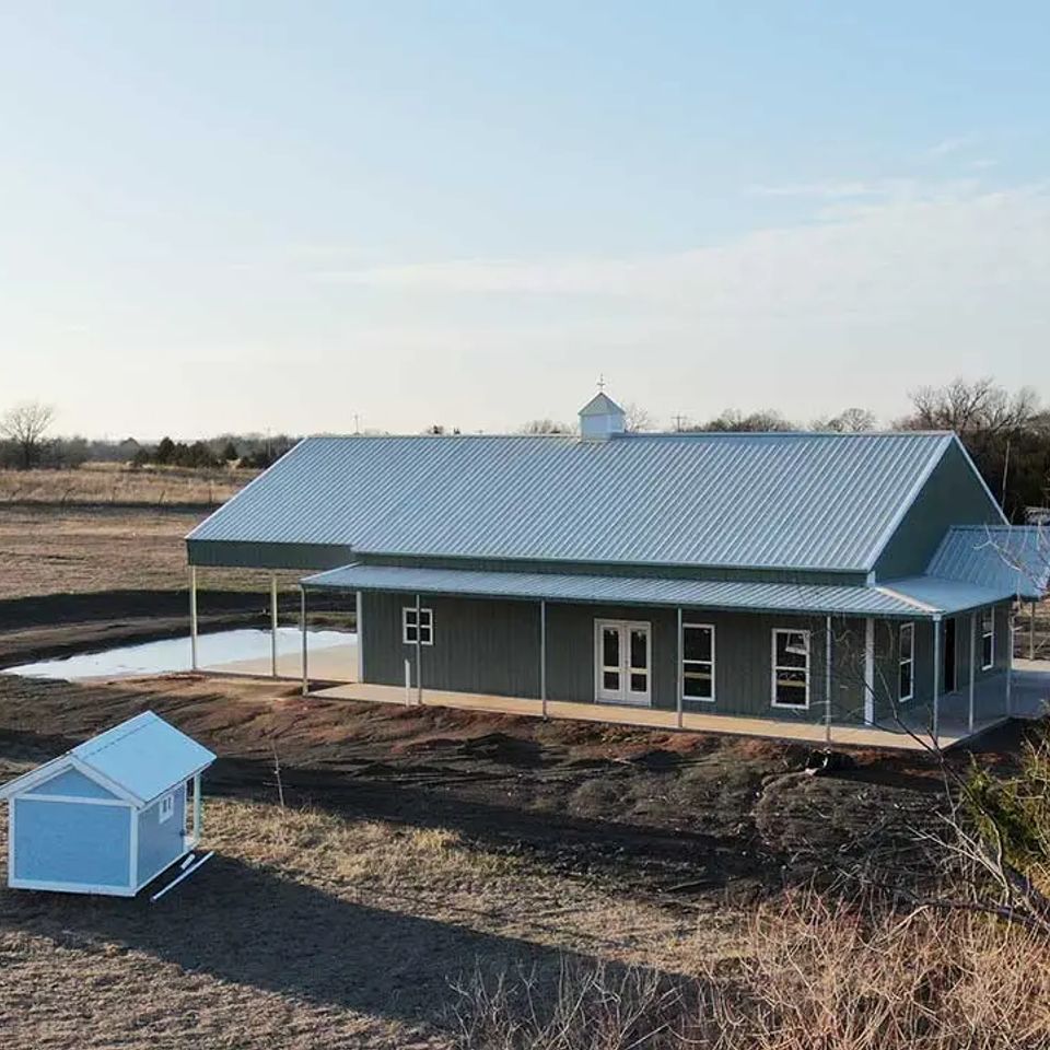 Barndominium shed 1