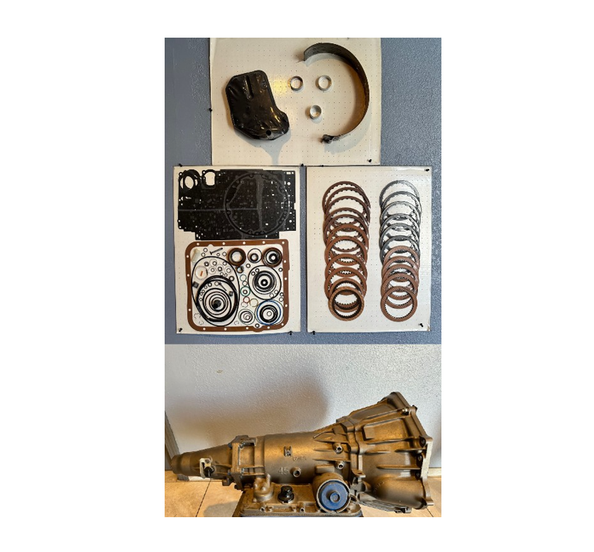 image of transmission internals and out housing