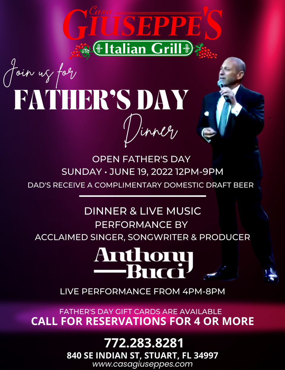 Cg father's day anthony bucci