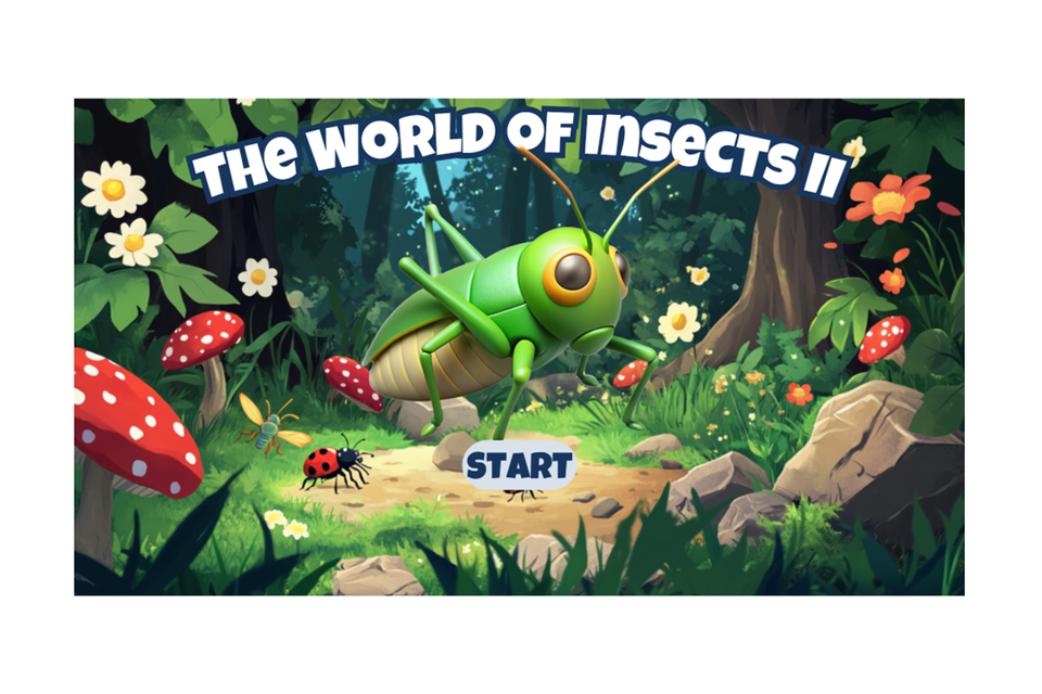 The world of insects ii   kids interactive quiz game