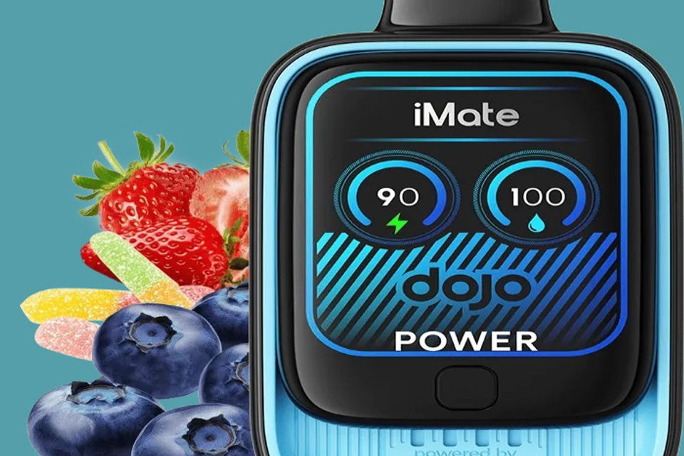 Vaporesso - Dojo iMate X Blue Straw Splash Disposable Vape