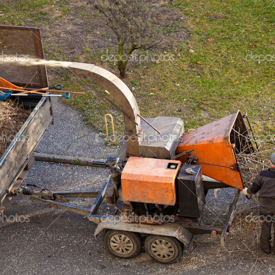 Depositphotos 7892330 stock photo chipper machine