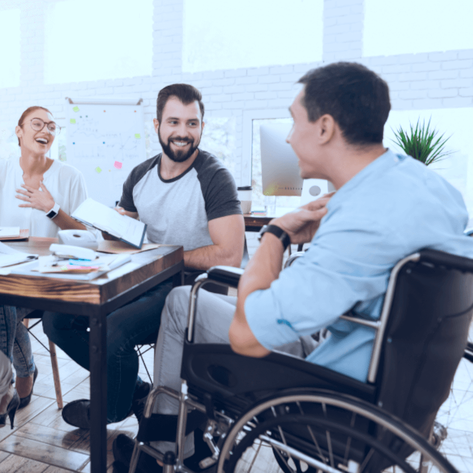 Disability insurance icon