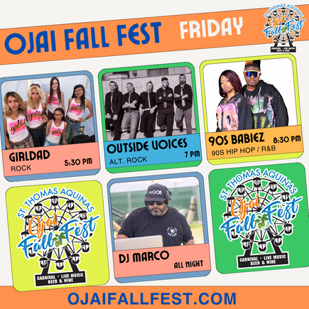 Ojai fall festival   friday