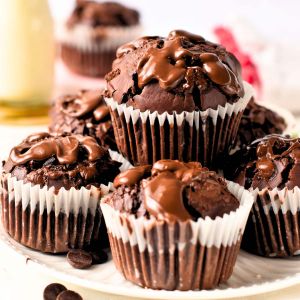Chocolate muffins 1
