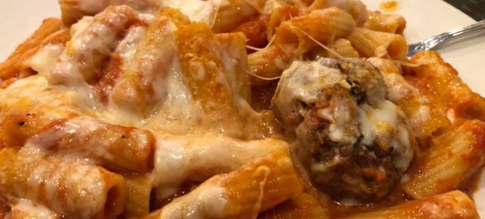 Cg 46 baked ziti with meatballs