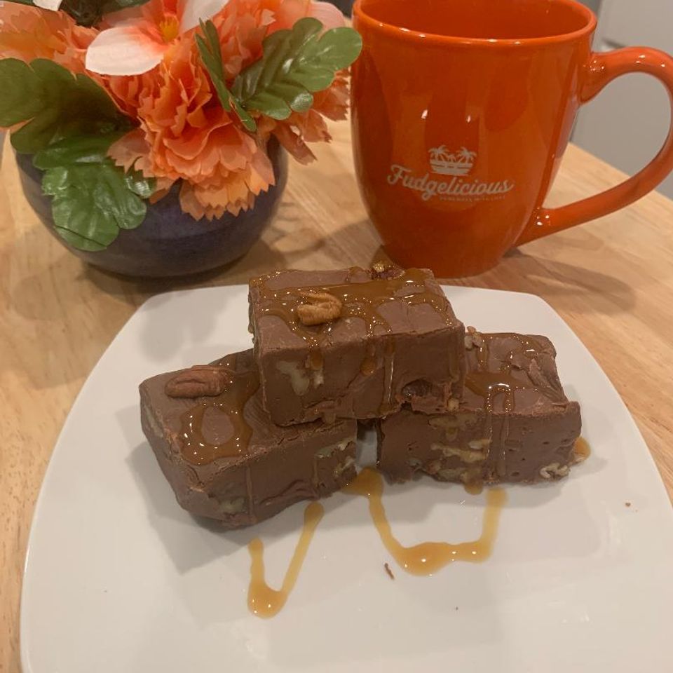 Choc caramel pecan