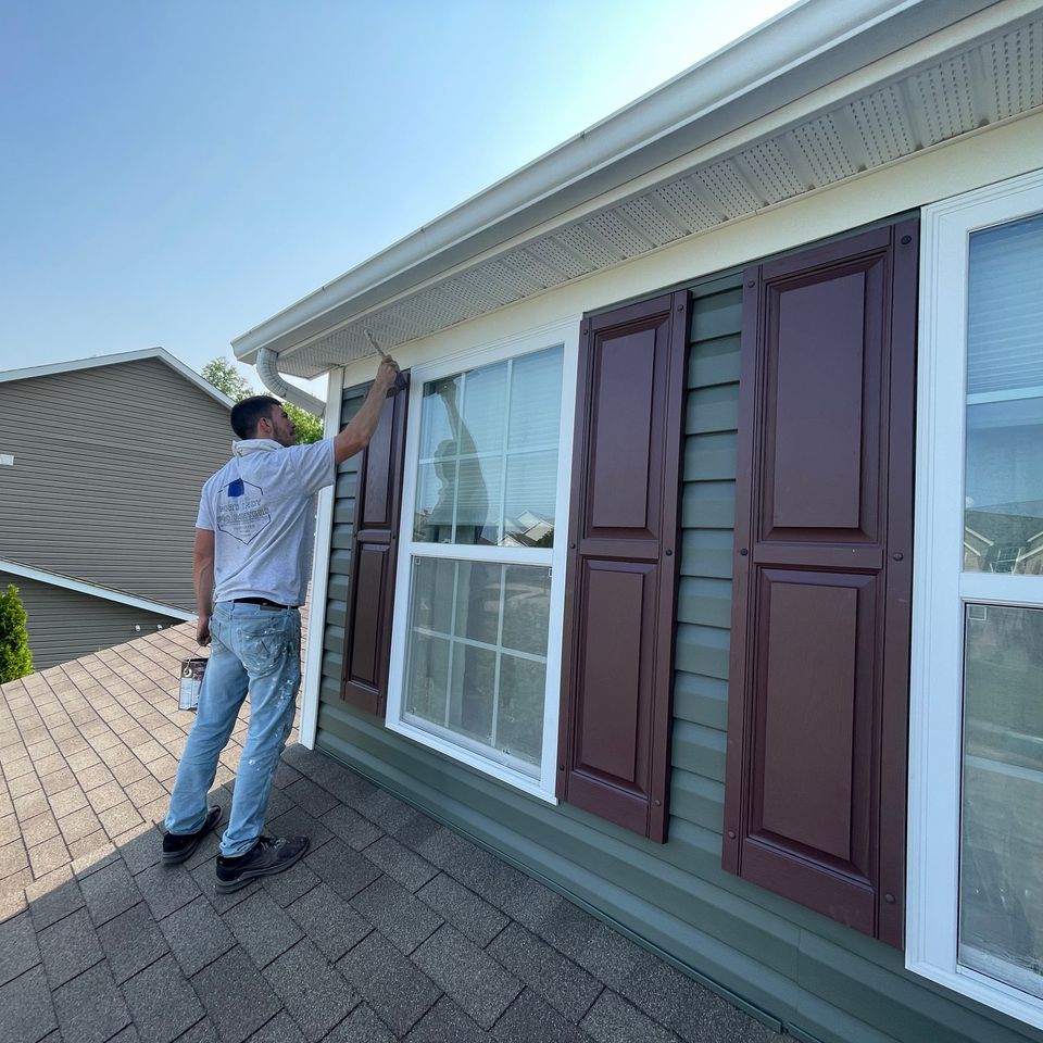 Exterior paint work by North Indy Pro Painters in Indianapolis, IN