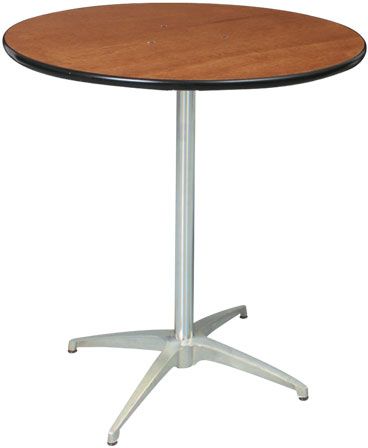 30” round table cocktail