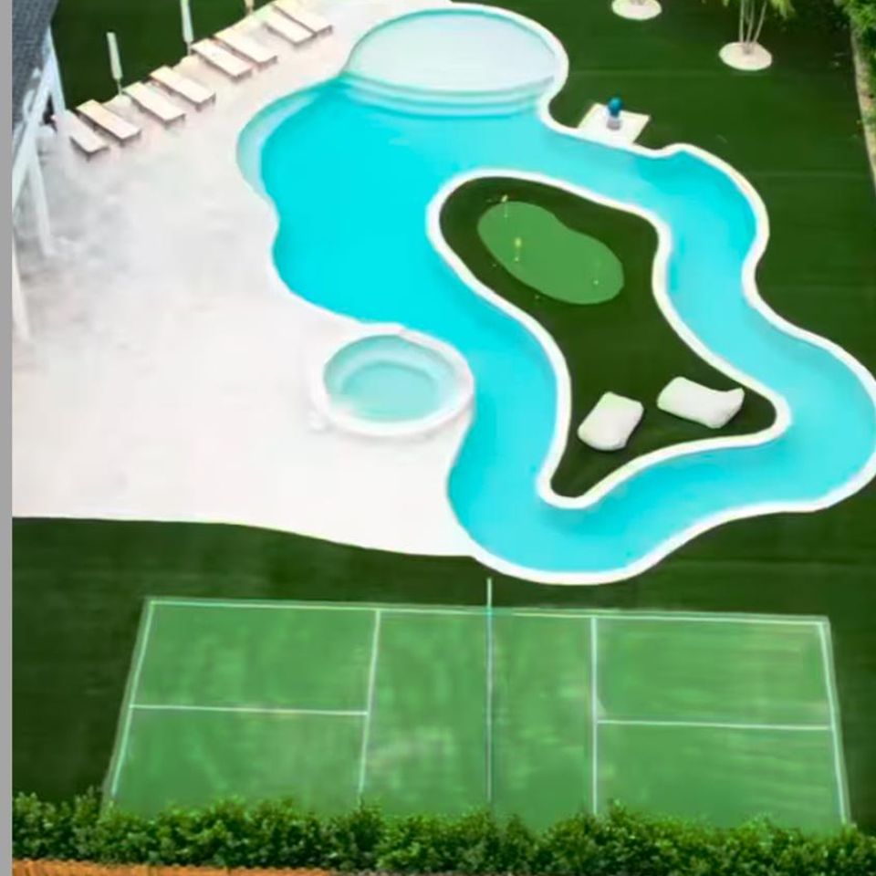 Turf pickel ball ct
