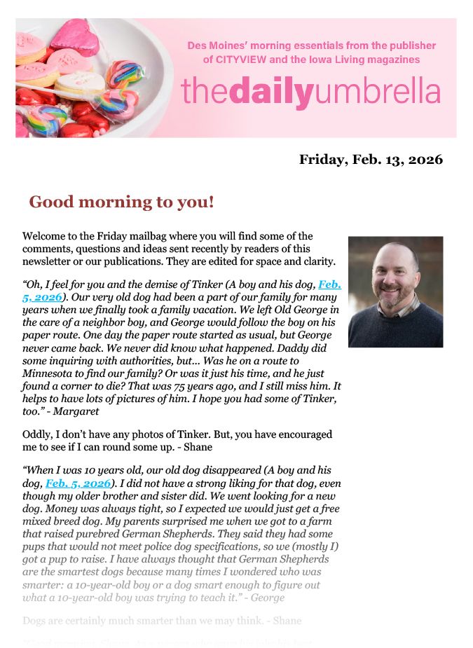 Daily umbrella feb. 13  bus crash victim identified  pushing protein  why can't olympic high jumper sleep  1