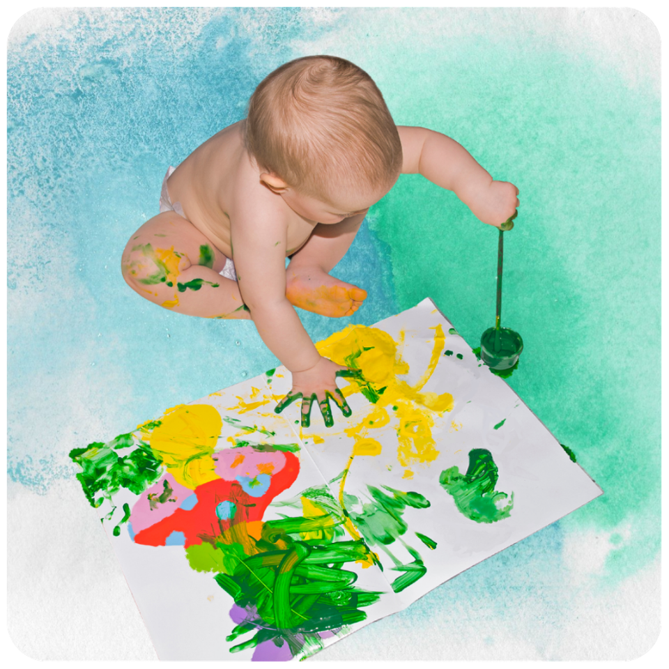 Baby paint background changed 
