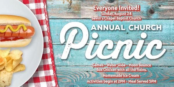 Annual church picnic