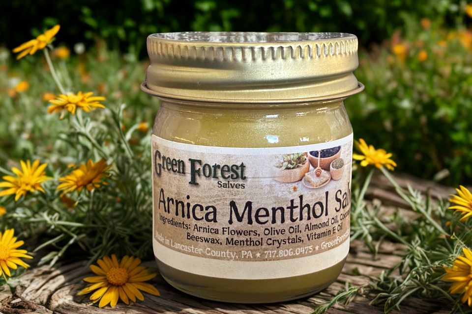 Arnica menthol salve 1 oz.