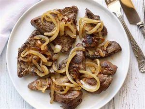 Beef liver and onions