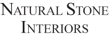 Natural stone interiors logo