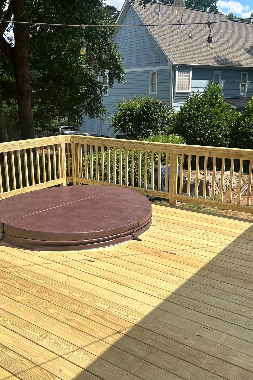 Custom Deck Design and Build in Raleigh and Wake Forest, ERS Construction decking roofing porches, ERS Construction Raleigh and Wake Forest